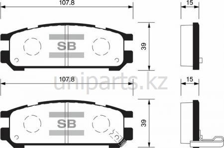 Купить запчасть SANGSIN - SP1537 