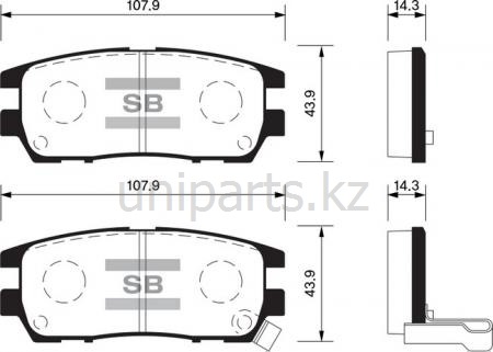 Купить запчасть HI-Q - SP1538 