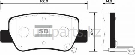 Купить запчасть HI-Q - SP1578 