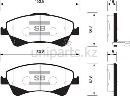 Купить запчасть HI-Q - SP1580 